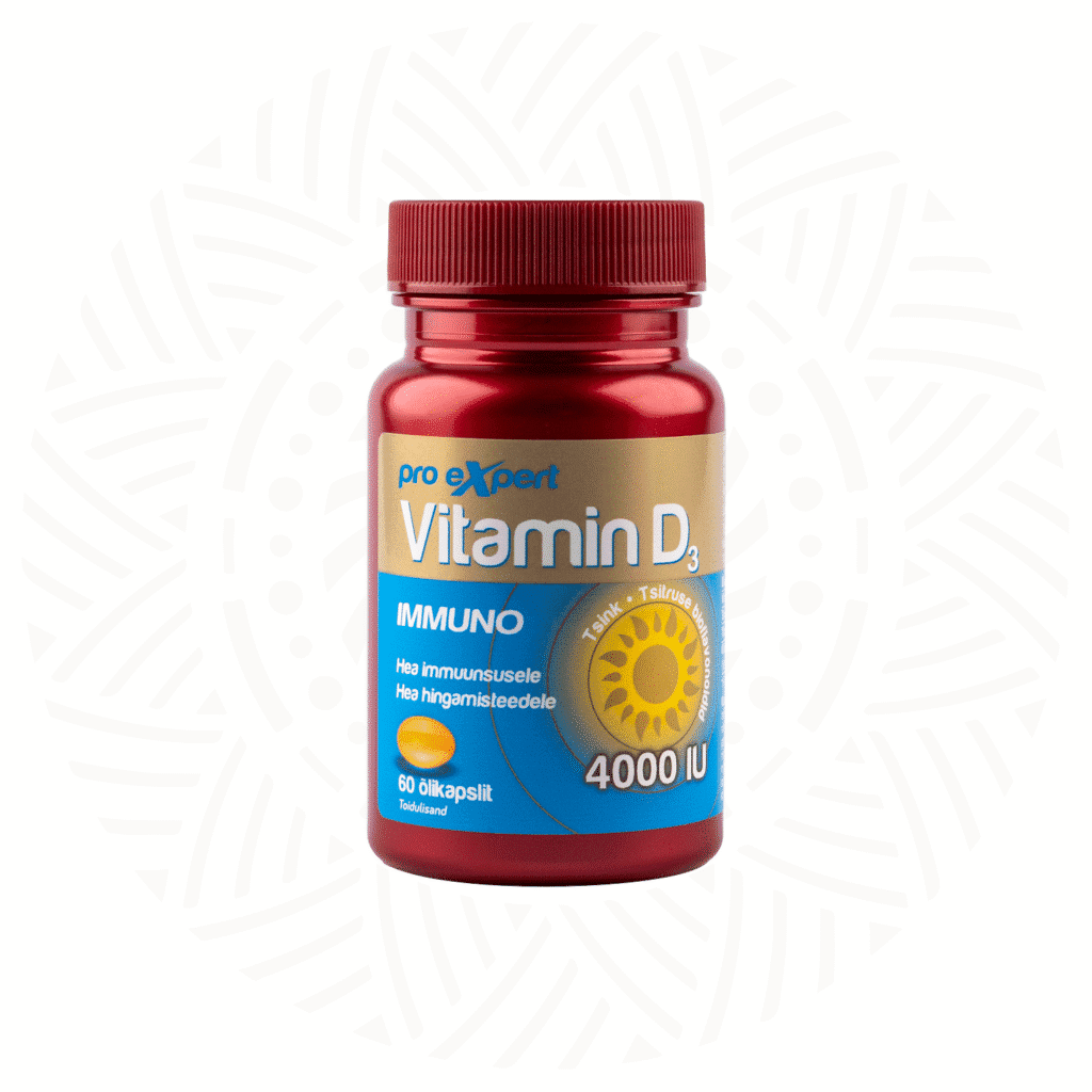 Vitamin D3 Pro Expert Immuno 4000 IU N60 softgel capsules